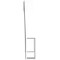 Ekena Millwork 3 1/2-in. W x 18-in. D x 22-in. H Imperial Architectural Grade PVC Knee Brace BRCP035X18X22IMP - alternate 2